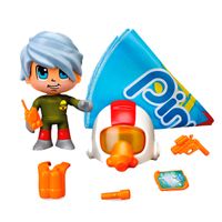 Pinypon Action Figura con Paracaídas