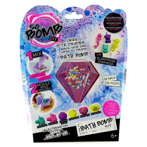Kit Bomba de Baño Diamante Rosa