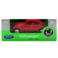 Volkswagen Rojo Antiguo Vehículo 1:60