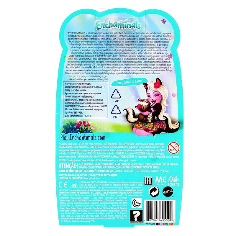 Enchantimals-Sage-Skunk-con-Caper_3