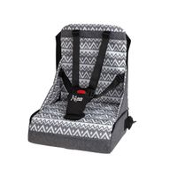Trona portátil Zig Zag Gris