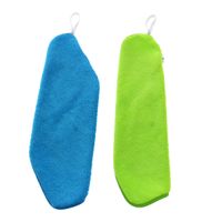 Pack 2 toallas guarderia verde/azul