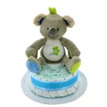 Tarta-de-pañales-Koala-azul