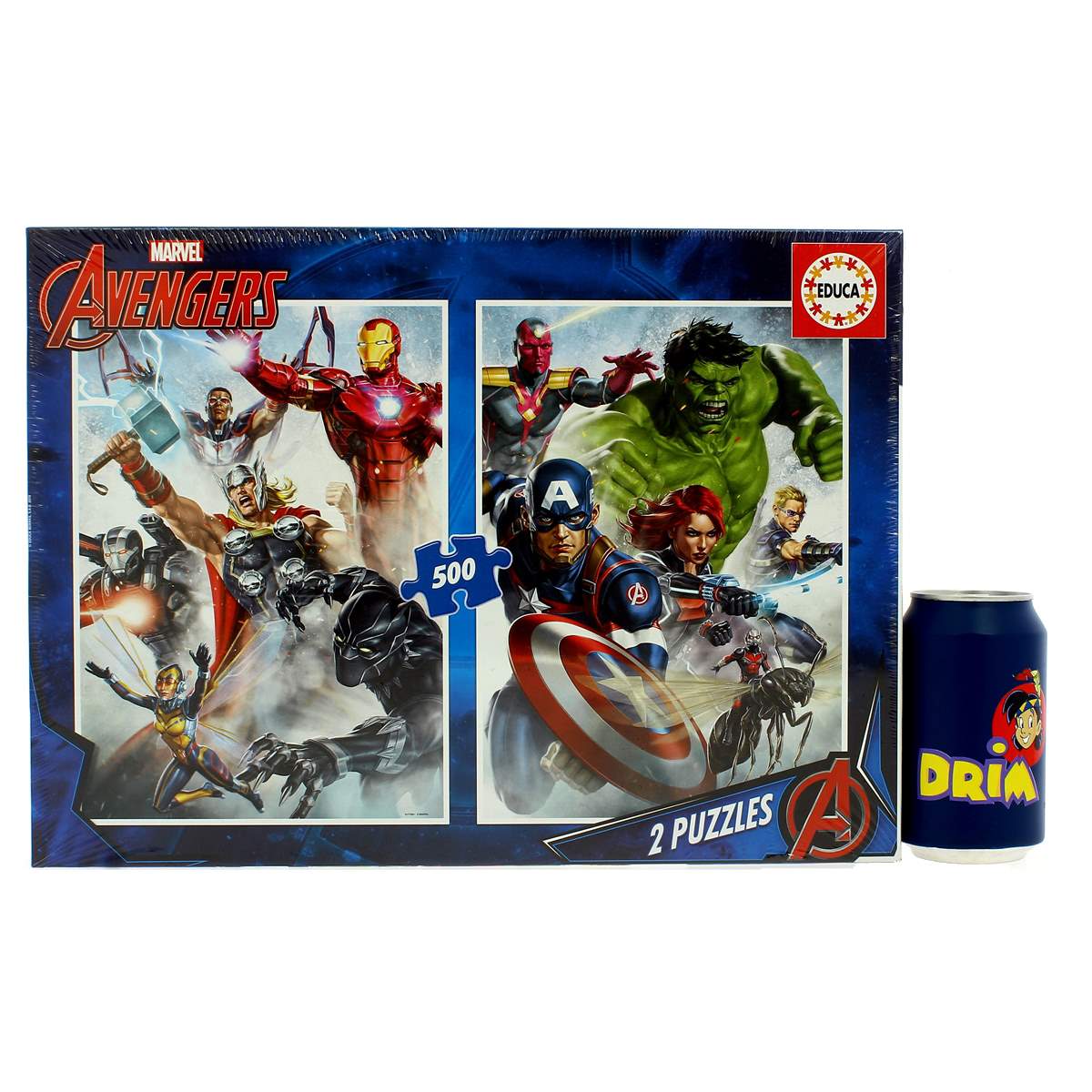 Puzzle Marvel Mania 2x500pz con Ofertas en Carrefour