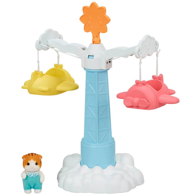 Sylvanian-Families-Tiovivo-de-la-Guaderia