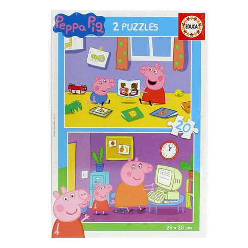 Peppa Pig Puzzle 2x20 Piezas