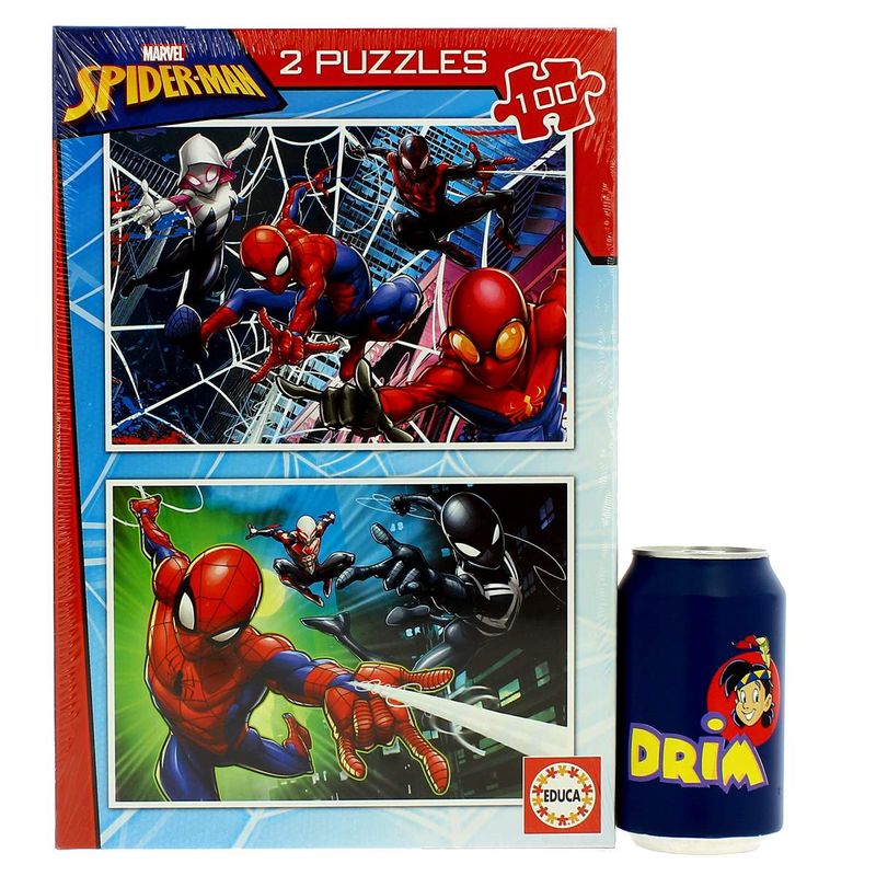 Spiderman-Puzzle-2x100-Piezas_2