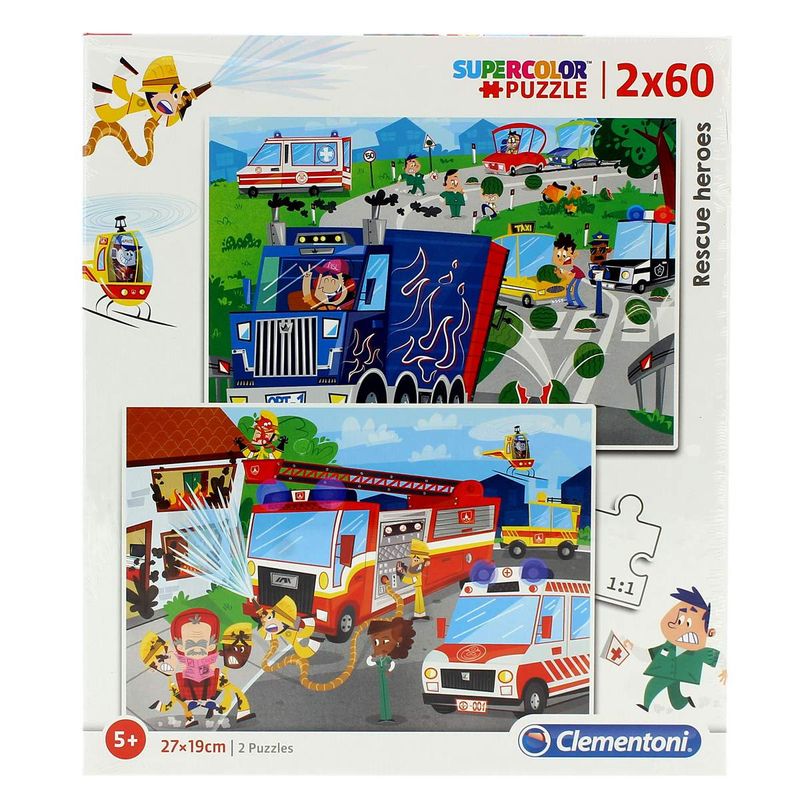 Puzzle-Vehiculos-de-Emergencia-2x60-Piezas