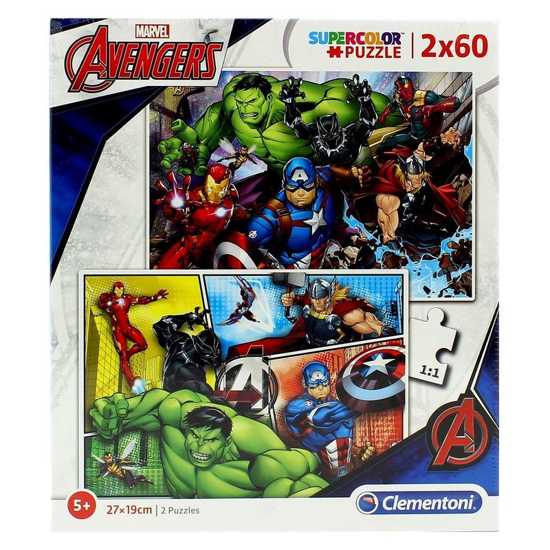 Los-Vengadores-Puzzle-2x60-Piezas