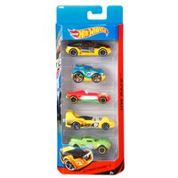 Hot Wheels Pack 5 Vehículos Surtidos