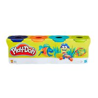 Play-Doh Pack 4 Botes de Plastilina Surtidos