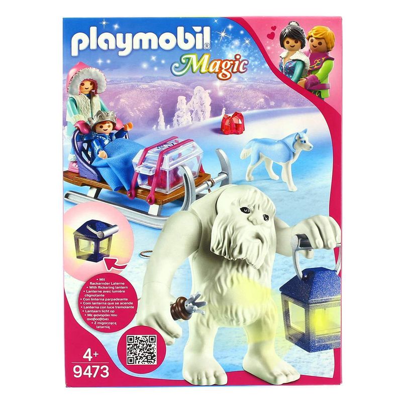 Playmobil-Trol-de-Nieve-con-Trineo