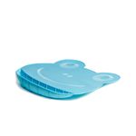 Babero-y-Mantel-de-silicona-Azul-y-naranja_1