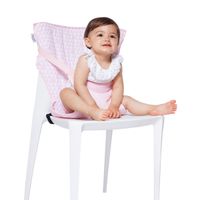 Trona de tela para silla Pink
