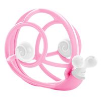 Mordedor Caracol  Silicona Rosa