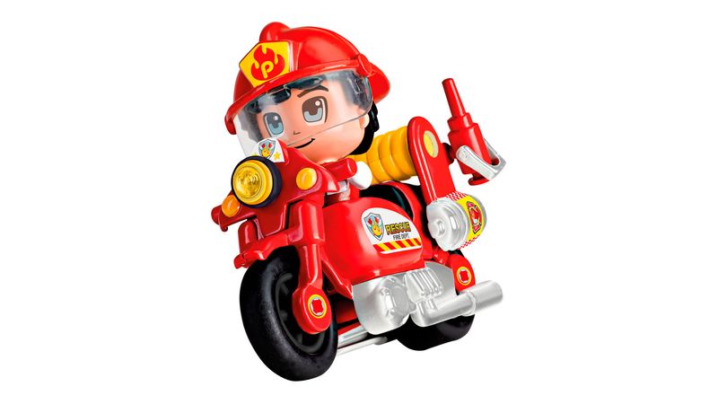 Pinypon action cheap moto bombero