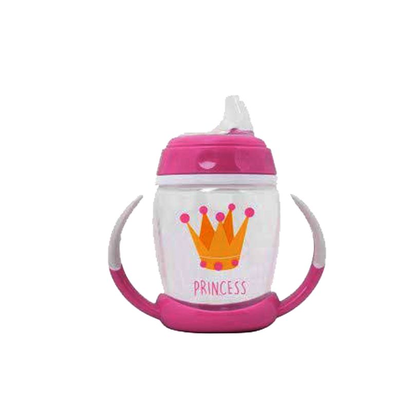Taza-con-boquilla-de-silicona-270-Ml-Rosa