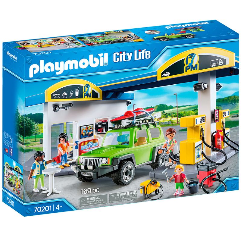 Playmobil-City-Life-Gasolinera