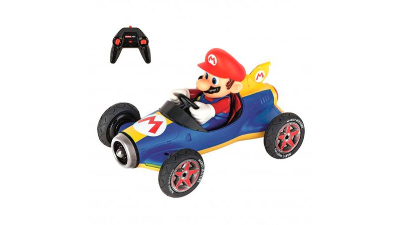 Coche teledirigido mario store kart carrefour