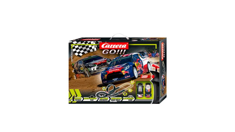 Carrera go!!! - circuit super rally - 4.9 m CAR4007486624955 - Conforama