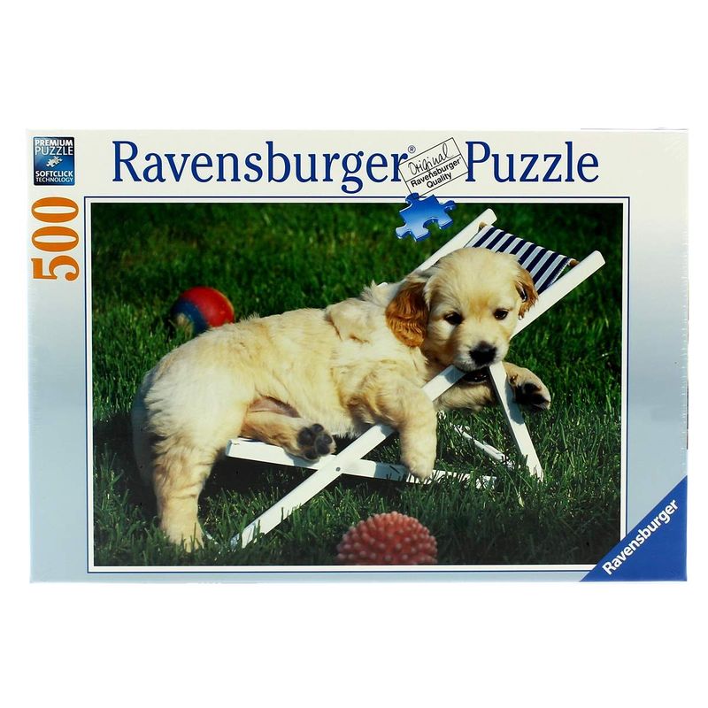 Puzzle-Cachorros-Golden-Retriver-500-Piezas
