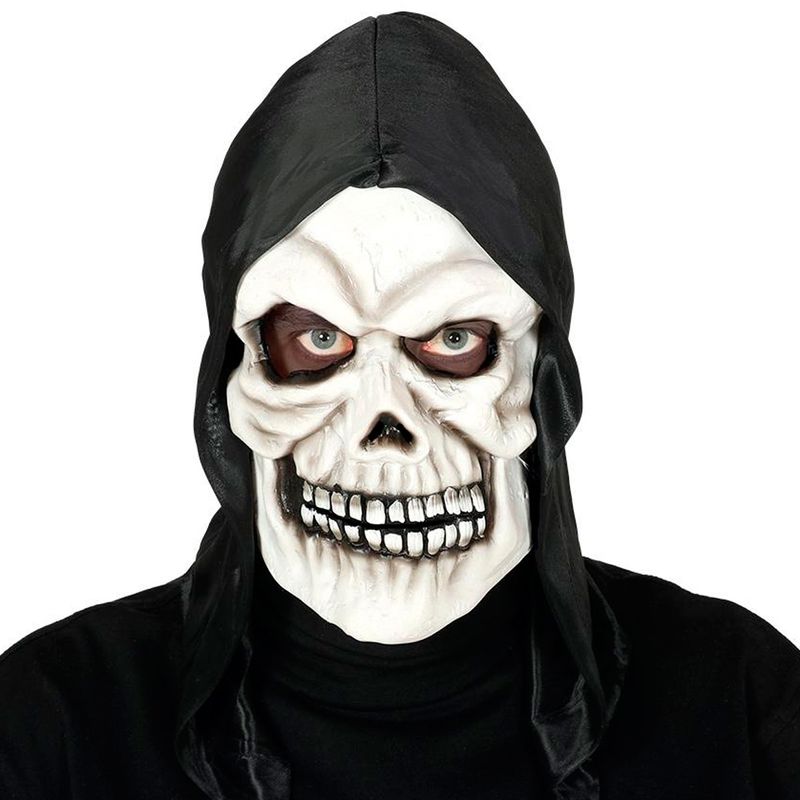 Mascara-Calavera-con-Capucha