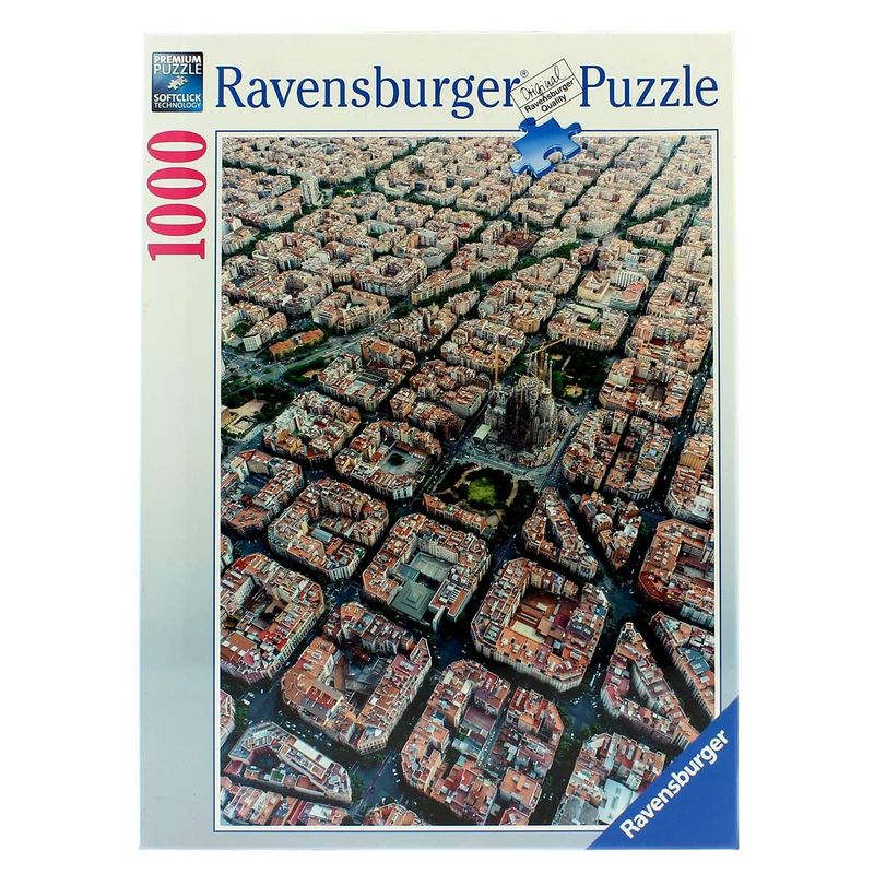 Puzzle-Vista-Aerea-de-Barcelona-1000-Piezas
