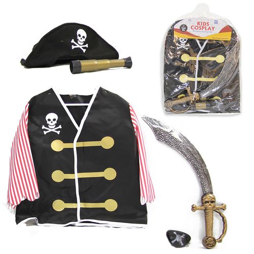 Disfraz de Pirata con Complementos
