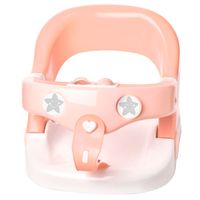 Asiento de baño bebé abatible Salmón