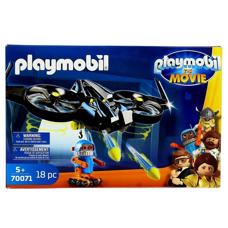Playmobil-Movie-Robotitron-con-Dron