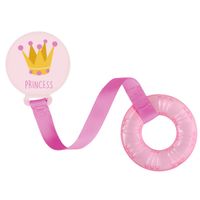 Mordedor refrigerante con cadena Rosa