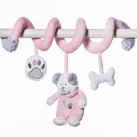 Espiral de perrito Tomy Rosa