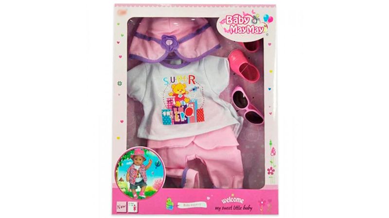 Ropa muñeca best sale 46 cm