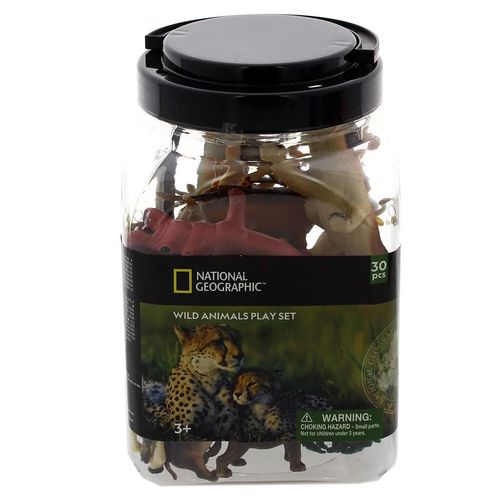 National Geographic Cubo Animales Salvajes 30 Pzs