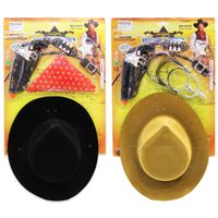 Sombero Cowboy con Accesorios Surtido