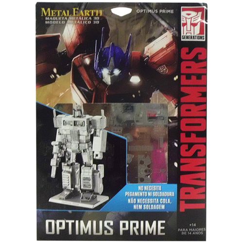 Transformers Maqueta de Metal Optimus Prime
