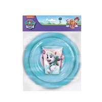 Patrulla Canina Girl Vajillas 3 Piezas