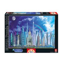 Puzzle Grandes Edificios de 1000 Piezas