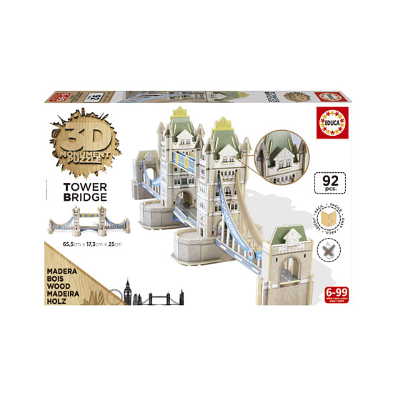 Puzzle-Monumento-3D-Tower-Bridge