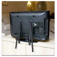 Tiras antivuelco para la televisión