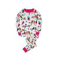 Pijama Nena manga larga 2 piezas Talla 6 Tropical