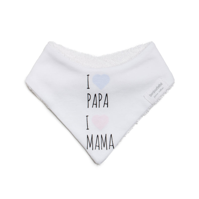 Babero-Bandana-Papa-Mama-Soft