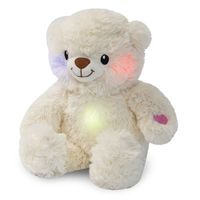 Peluche Oso Blanco con Luz