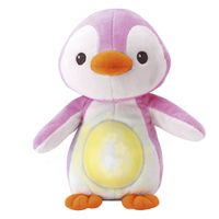 Pingüino Rosa con Luz