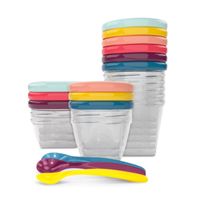 Kit bols+ 3 cucharas multicolor