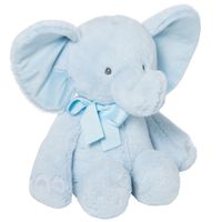 Peluche Baby Elefante Celeste de 50cm