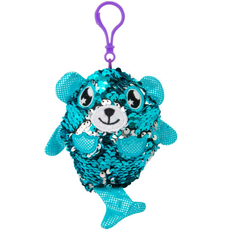 Glitter-Palz-Llavero-de-Lentejuelas-Oso-Sirena