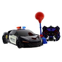 Coche R/C de  Policia Transformable en robot