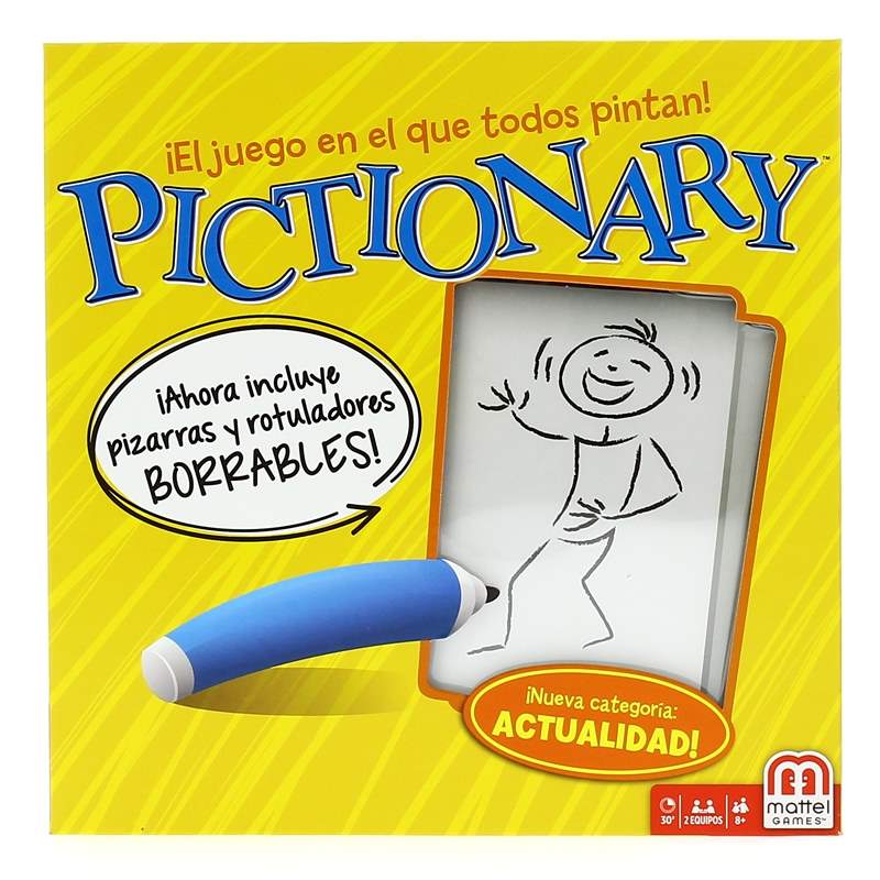 Pictionary-Castellano---MATTEL