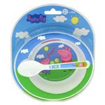 Plato-con-cuchara-microondas-Peppa-Pig